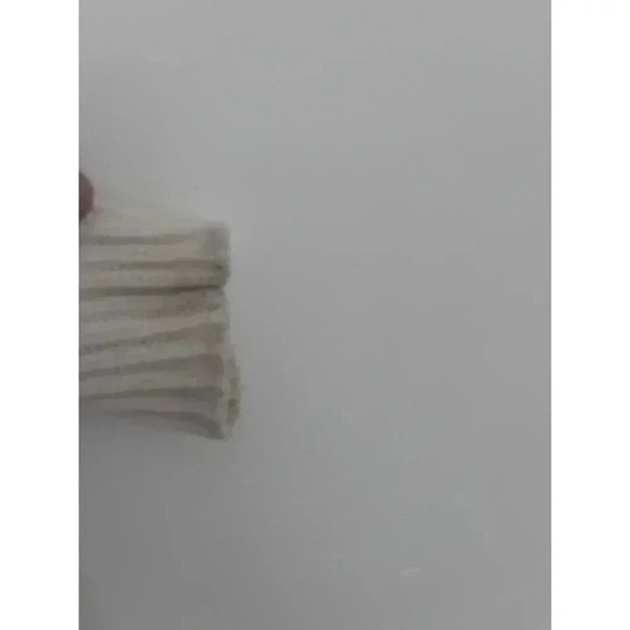 7 For All Mankind Size Medium Denim And Knit Sleeves Jacket - Picture 8 of 9